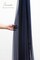 Wedding Arch Draping Fabric 2 Panels 20Ft Navy Blue Chiffon Fabric Drapes Arbor Drapery Wedding Ceremony Reception Swag Decorations